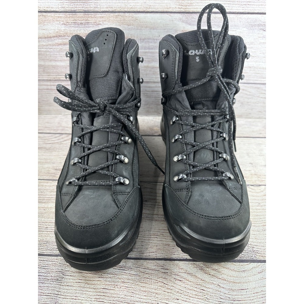 Lowa Renegade GTX Mid S Boots Men's 11.5 Gore-Tex Black Hiking Outdo - Picture 3 of 12